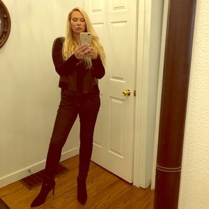 Current Elliott Highwaist Ankle Skinny jeans